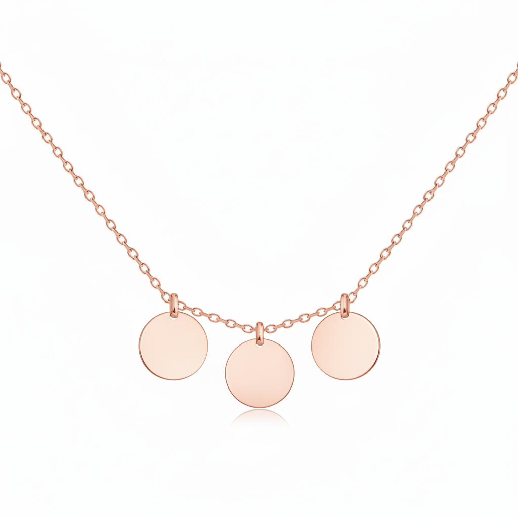 Collana Initial “Initial disc”