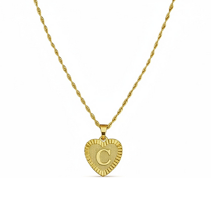 Collana con Iniziale "Amore d'Oro"
