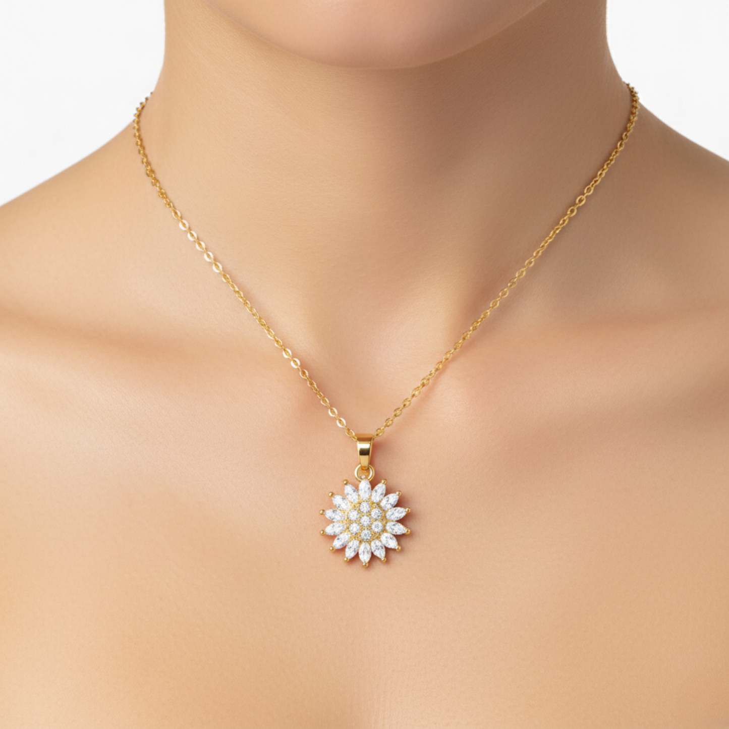 Collana rotante "Girasole"