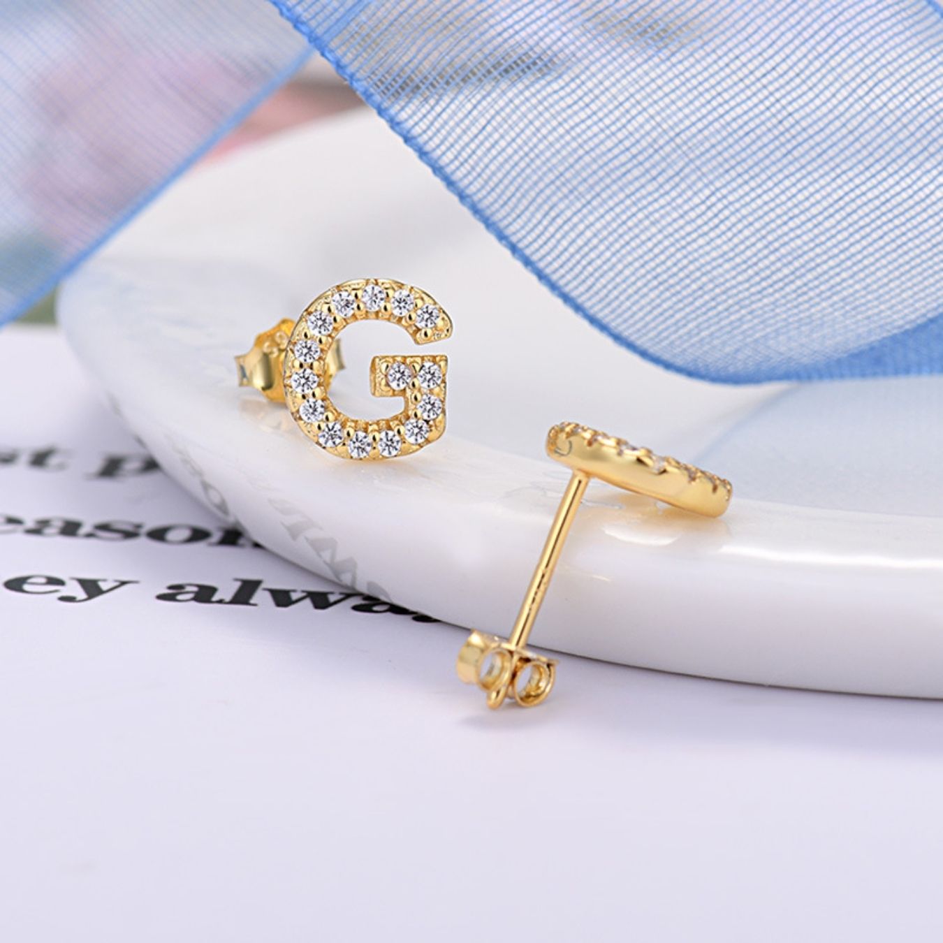 Orecchini Iniziali "Identità"