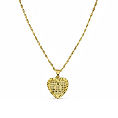 Collana con Iniziale "Amore d'Oro"