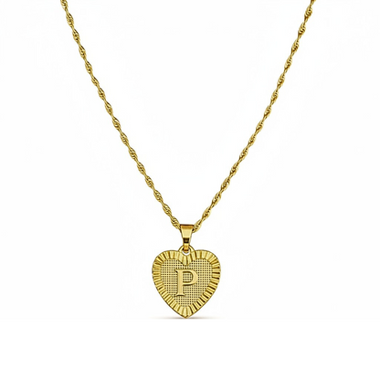 Collana con Iniziale "Amore d'Oro"