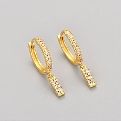 Orecchini con Iniziali "Cristallo"