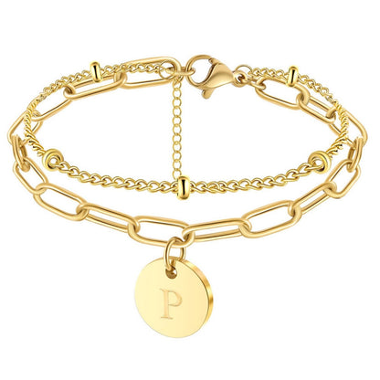 Bracciale con Iniziali "Vibes"