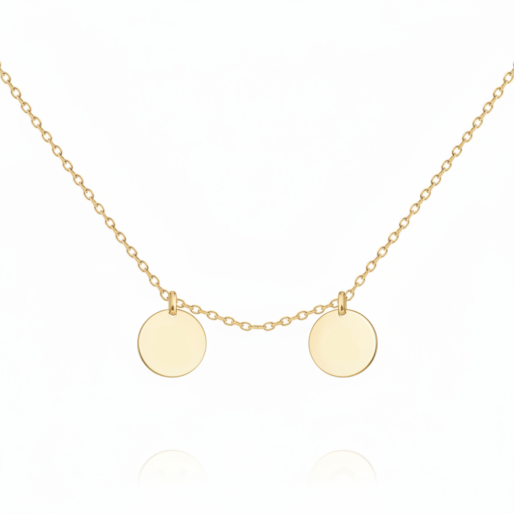 Collana Initial “Initial disc”