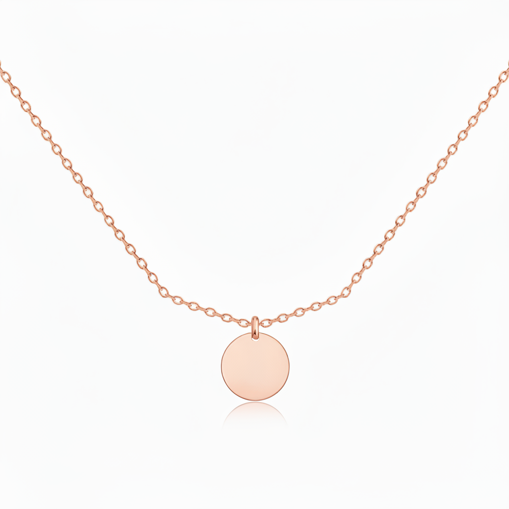 Collana Initial “Initial disc”