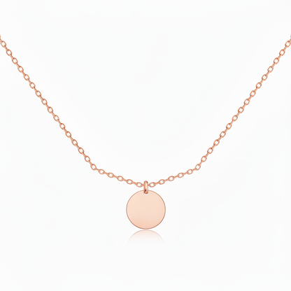 Collana Initial “Initial disc”