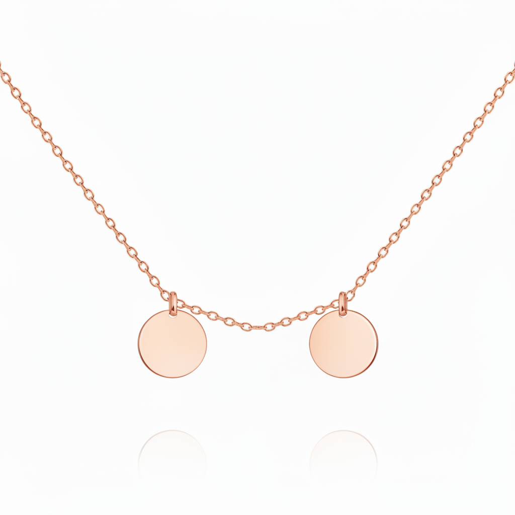 Collana Initial “Initial disc”