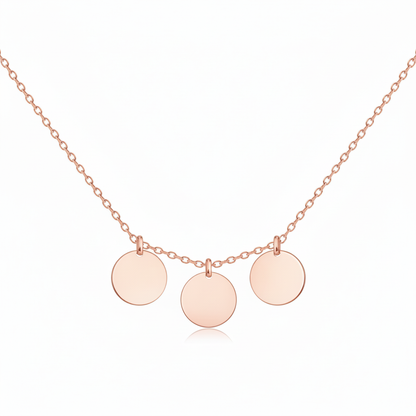 Collana Initial “Initial disc”