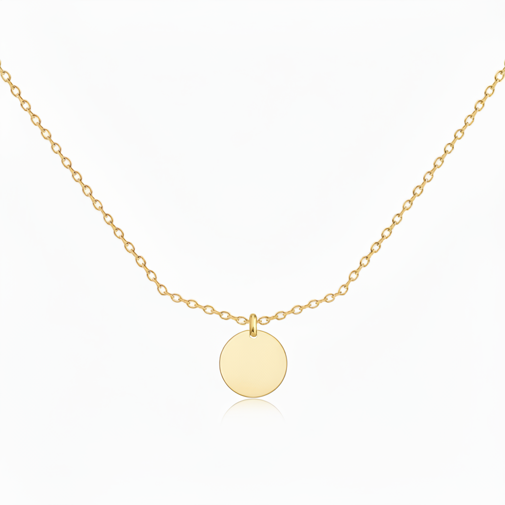 Collana Initial “Initial disc”