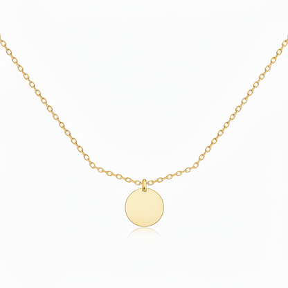 Collana Initial “Initial disc”