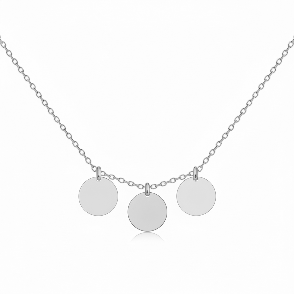 Collana Initial “Initial disc”