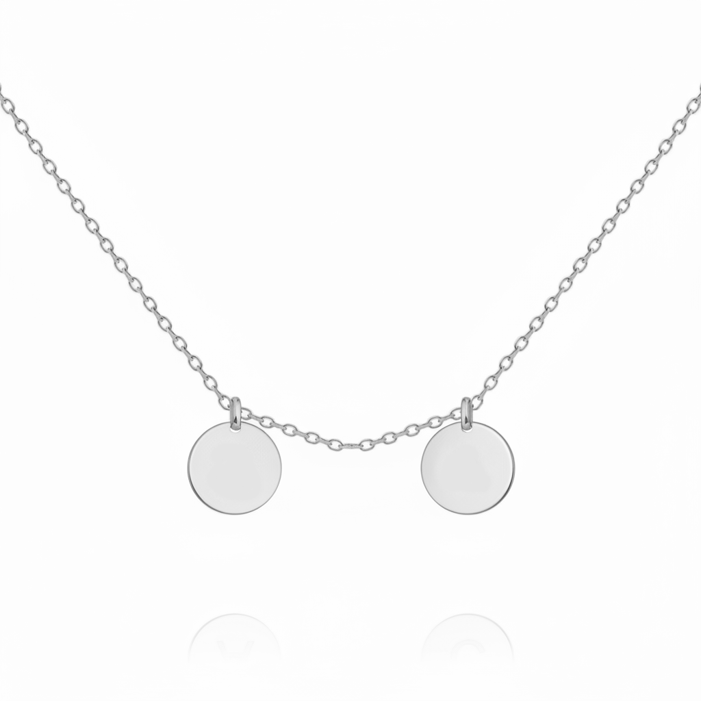 Collana Initial “Initial disc”