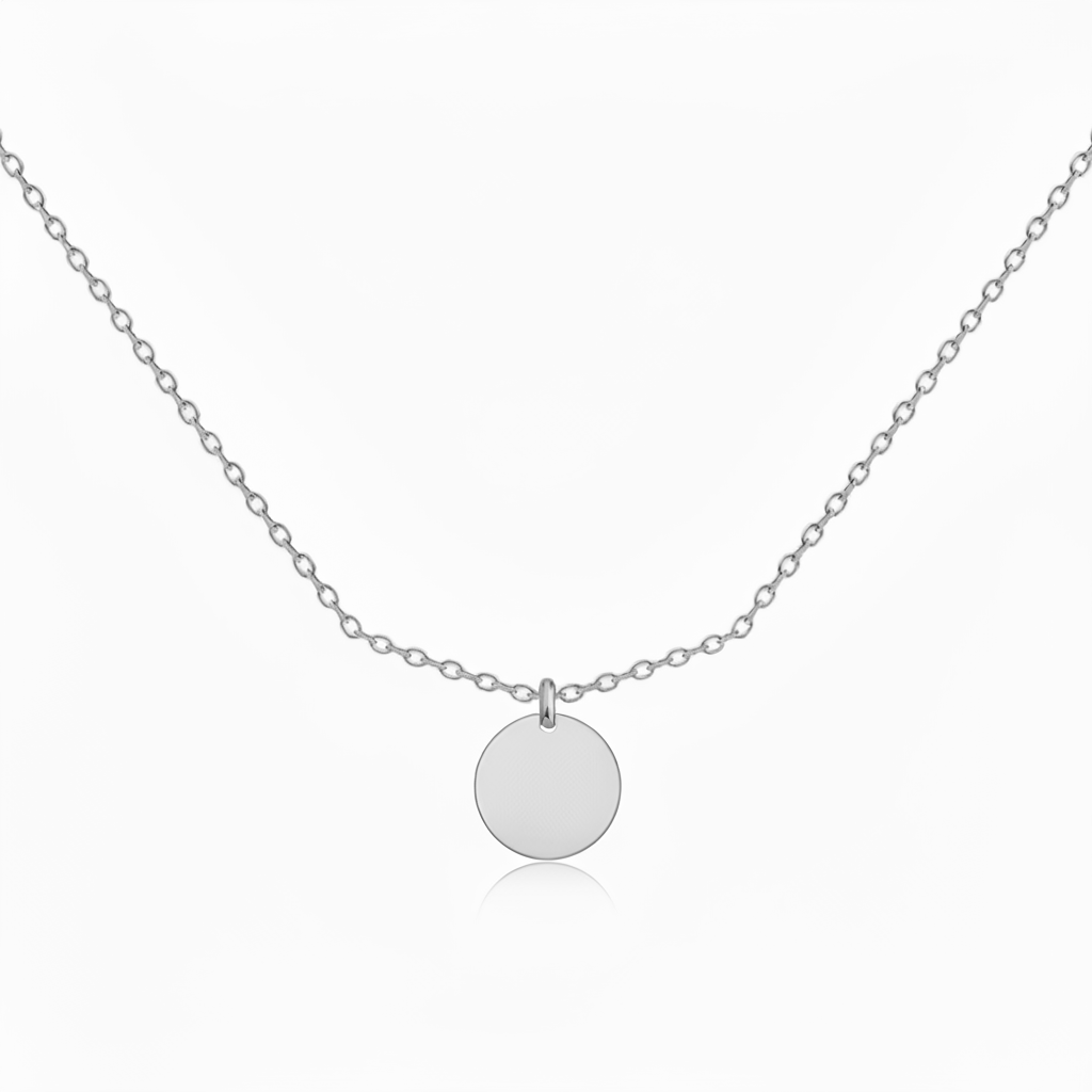 Collana Initial “Initial disc”