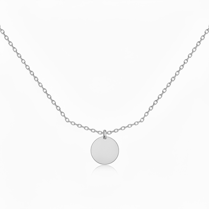 Collana Initial “Initial disc”