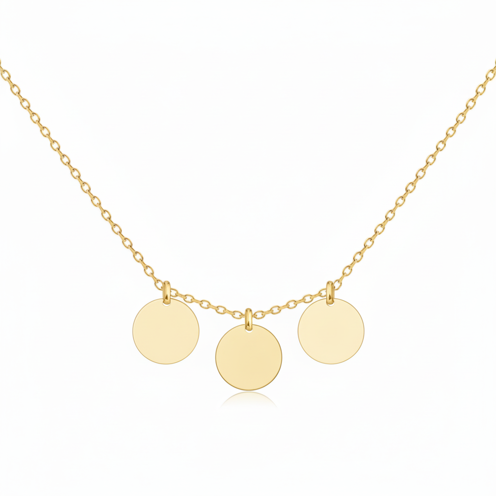 Collana Initial “Initial disc”