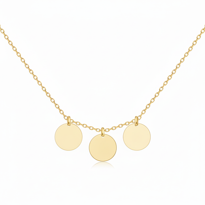 Collana Initial “Initial disc”