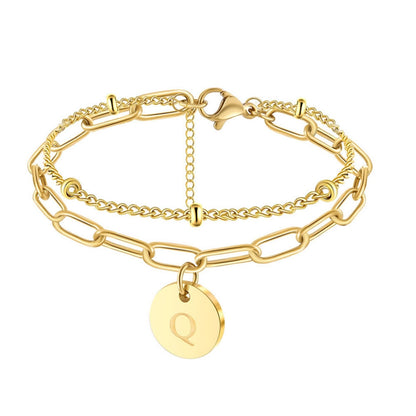 Bracciale con Iniziali "Vibes"