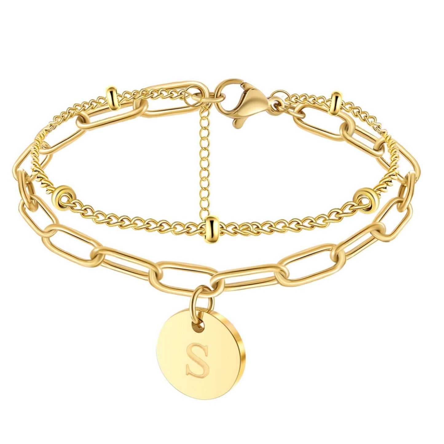 Bracciale con Iniziali "Vibes"