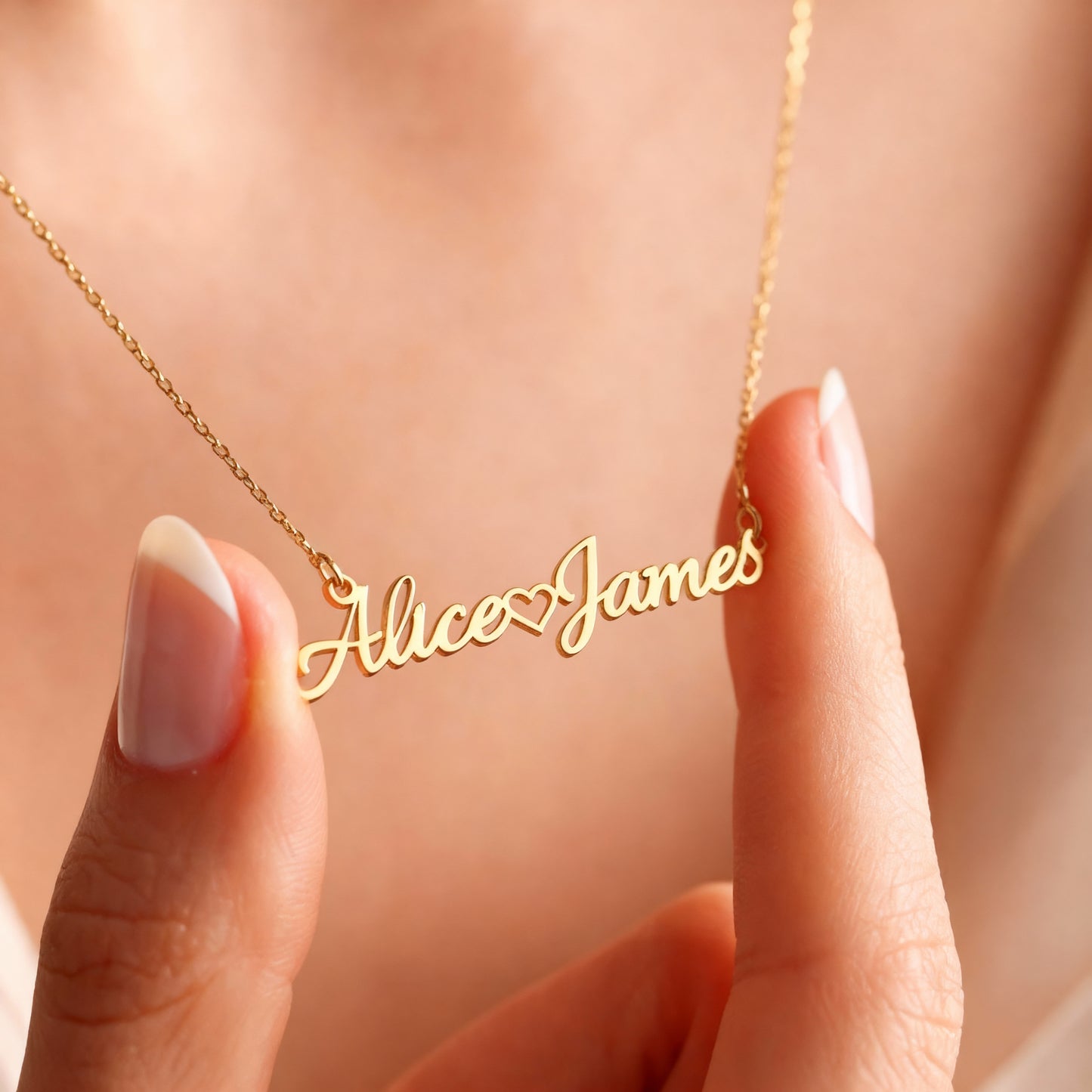 Collana con nome "Legame Infinito"