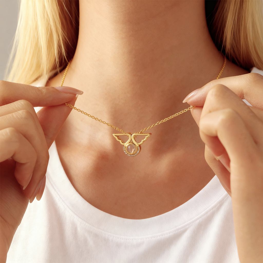 Collana Proiezione "Ali d'Angelo"