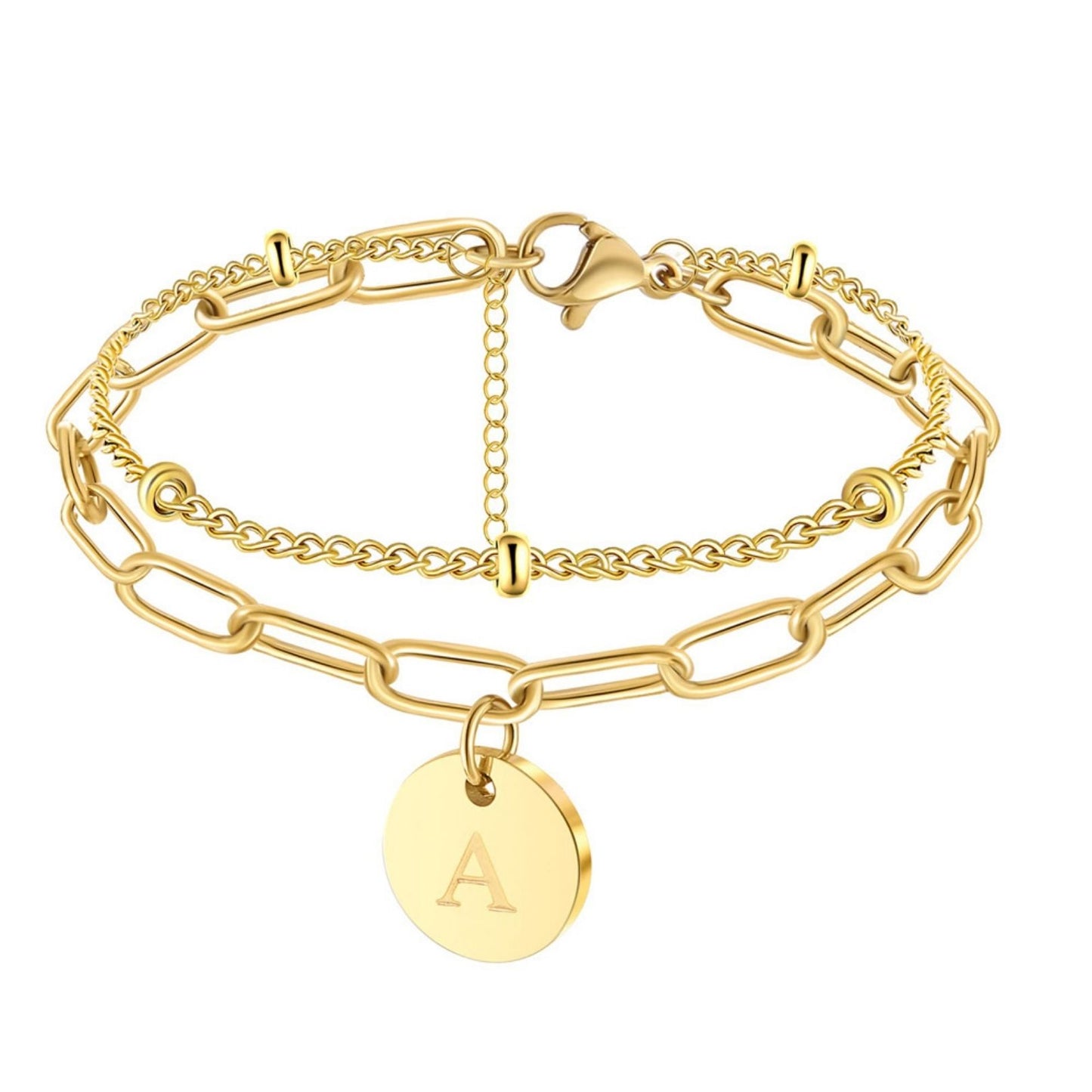 Bracciale con Iniziali "Vibes"