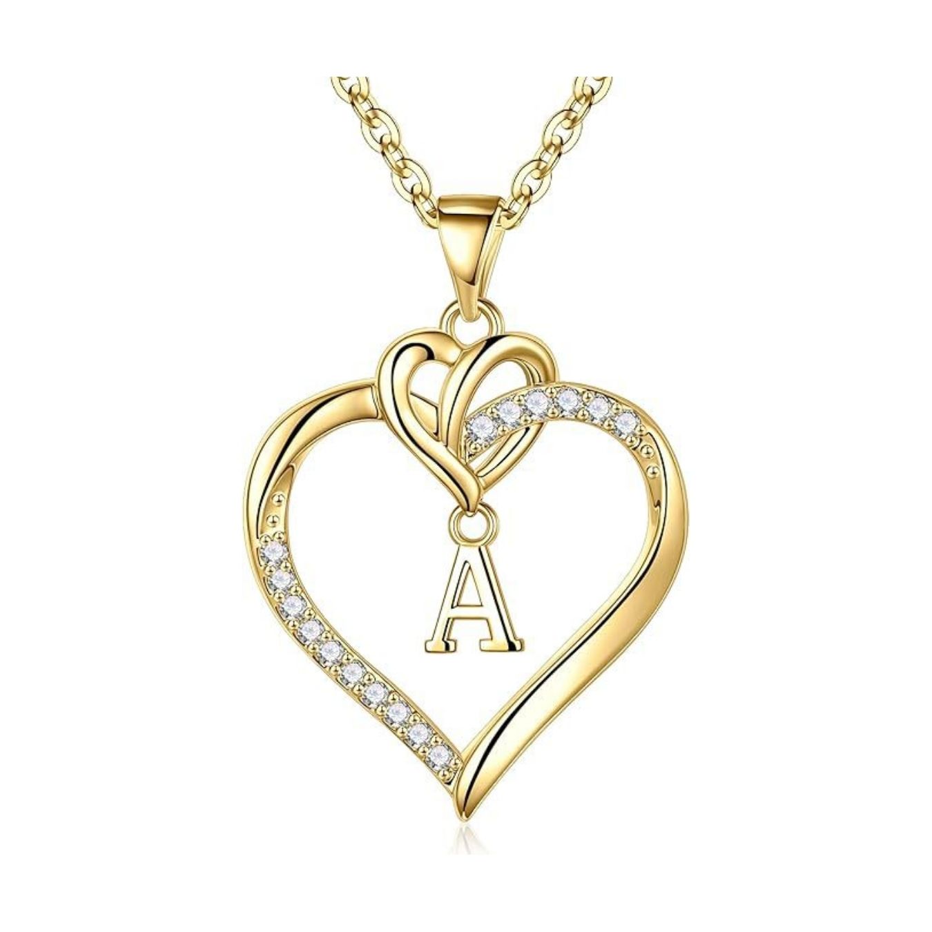 Collana con iniziale "Amore"