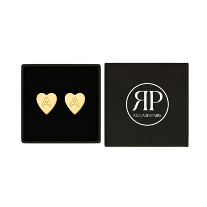 Orecchini Iniziali "Cuore Chic"