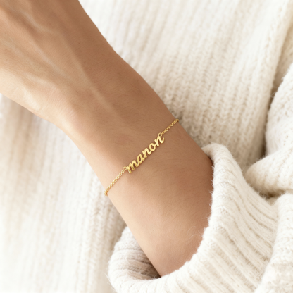 Bracciale con nome "Wonderful"