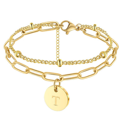 Bracciale con Iniziali "Vibes"