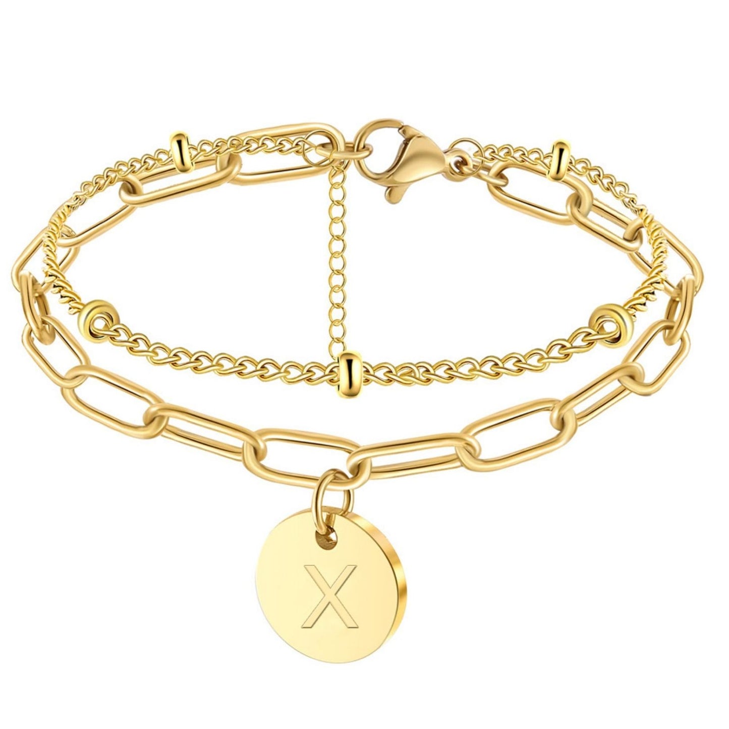 Bracciale con Iniziali "Vibes"