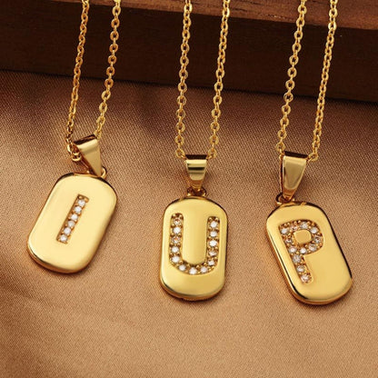 Collana con Iniziale "Glow Sparkle"