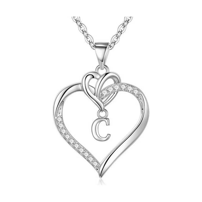 Collana con iniziale "Amore"