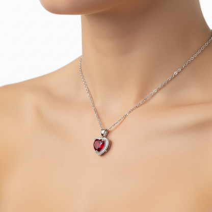 Collana "Red Radiance"