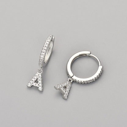 Orecchini con Iniziali "Cristallo"