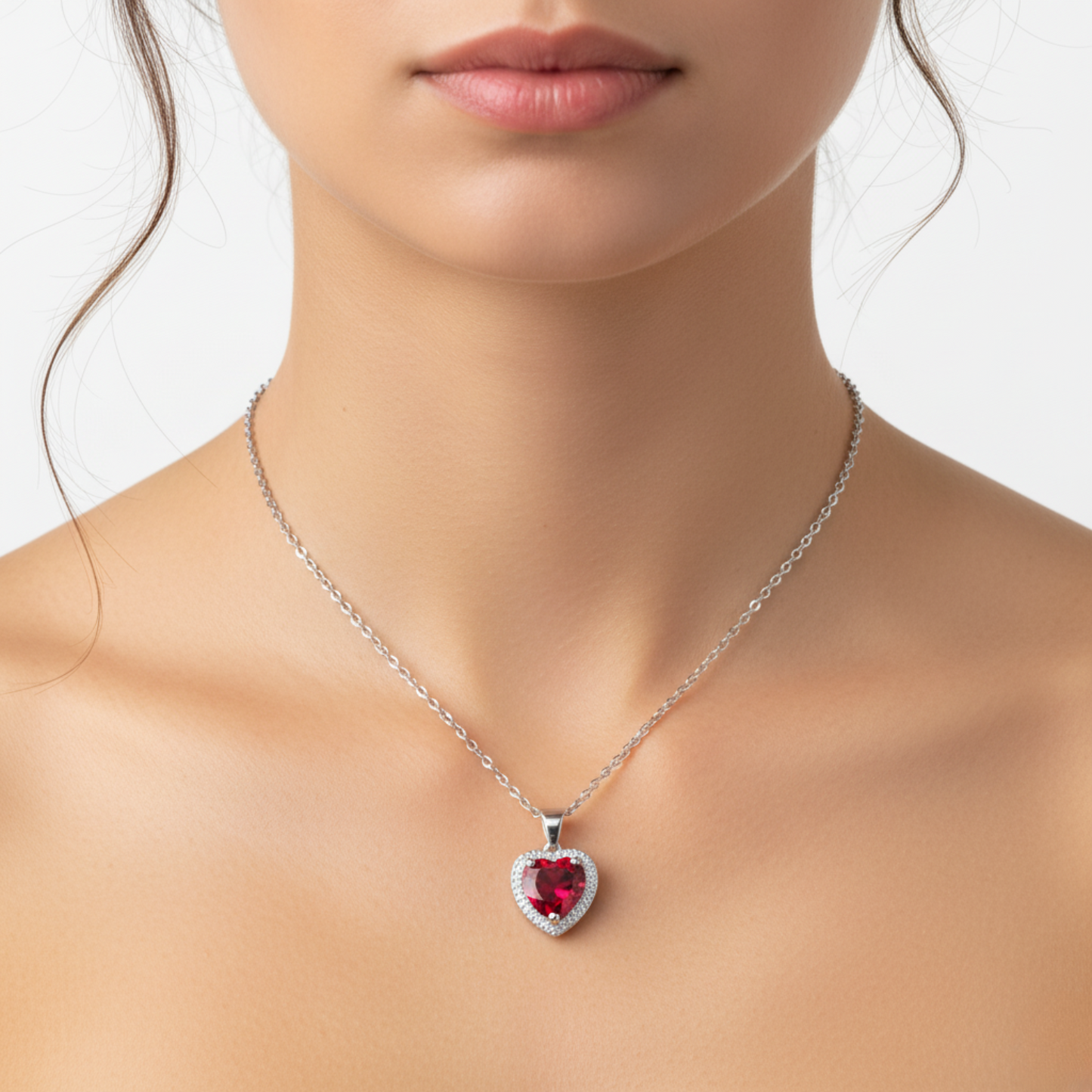 Collana "Red Radiance"