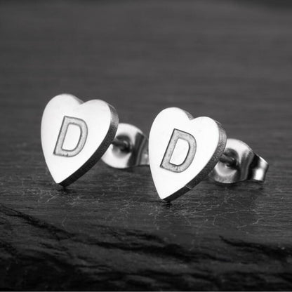 Orecchini Iniziali "Cuore Chic"