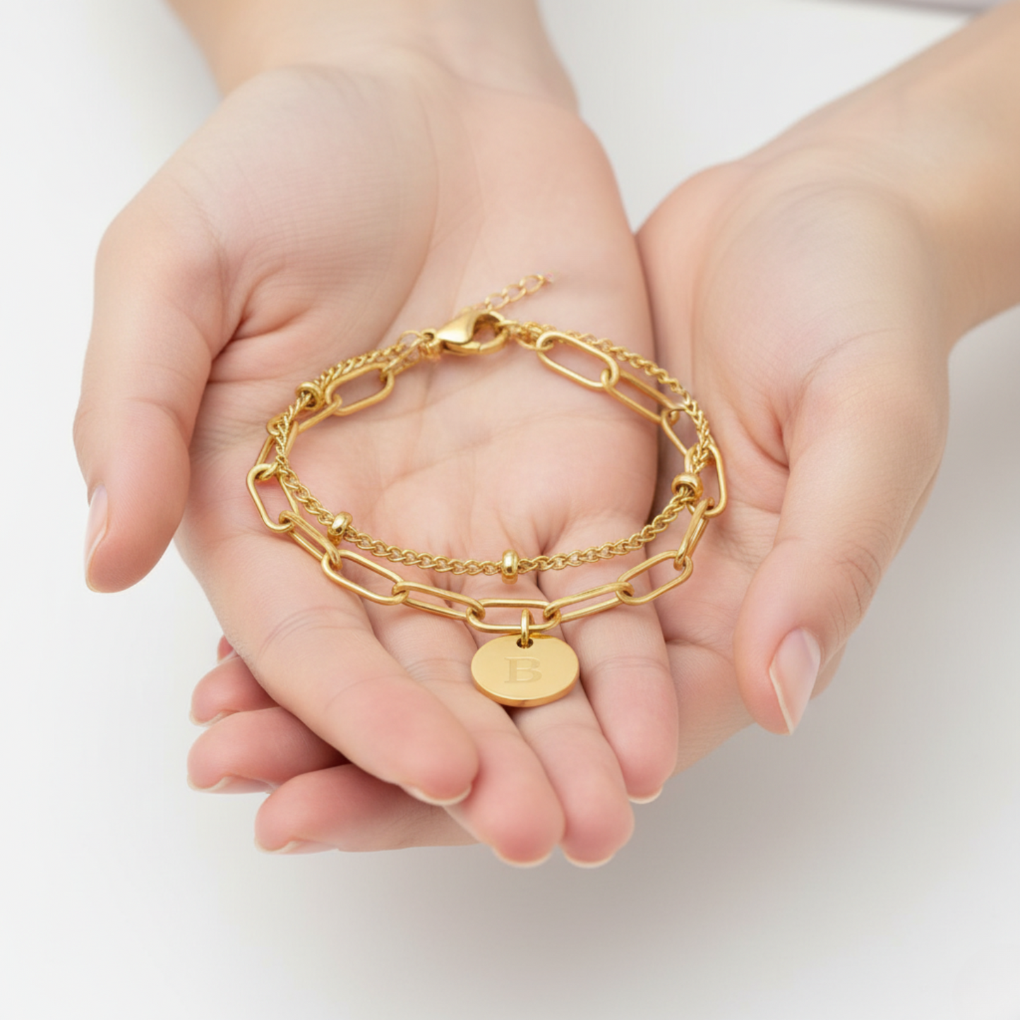 Bracciale con Iniziali "Vibes"