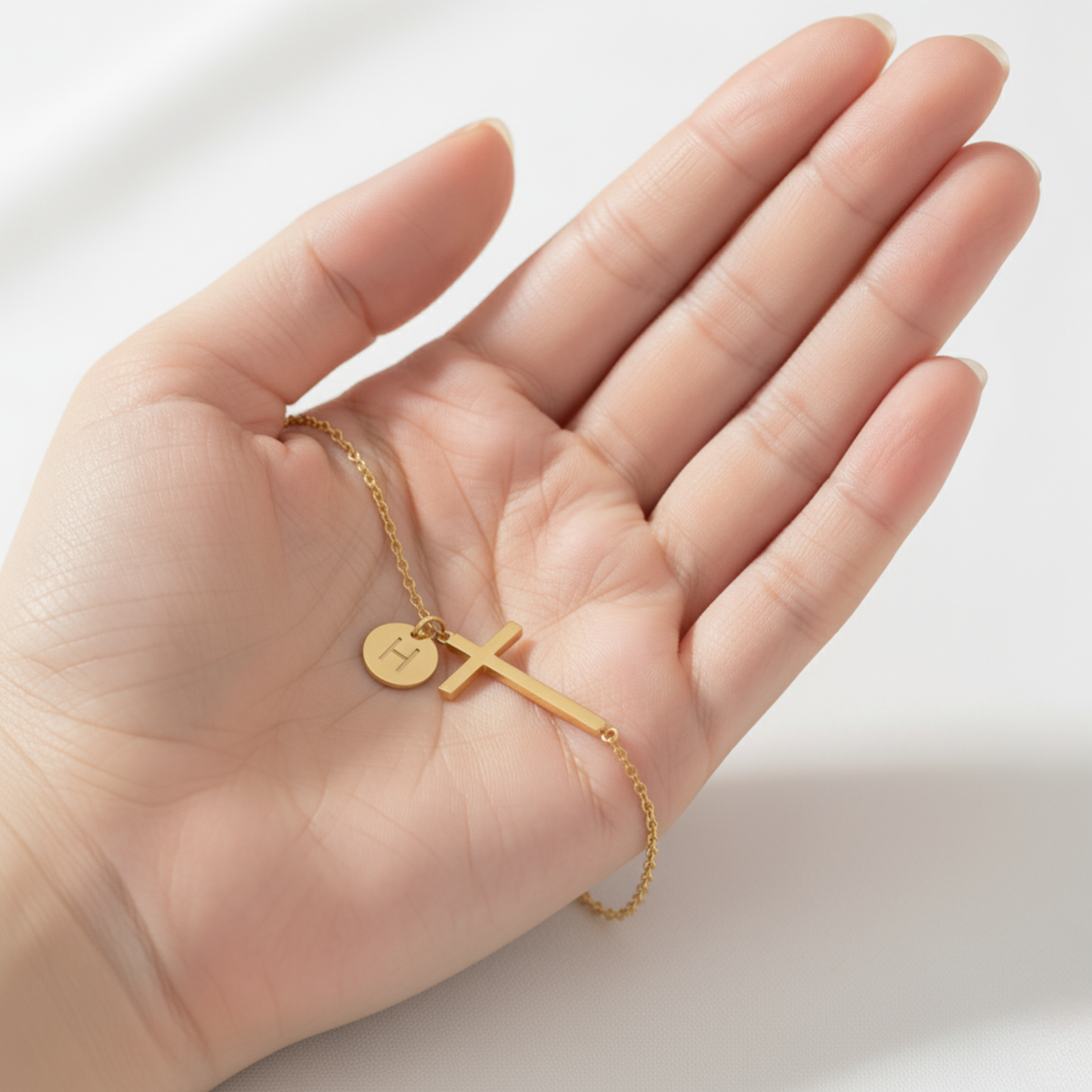 Bracciale Iniziale "Croce"