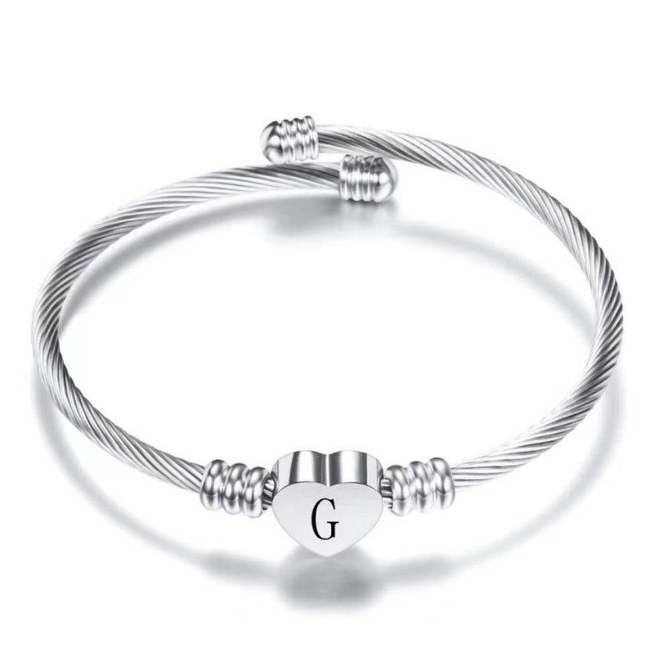 Bracciale Iniziale "Cuore"