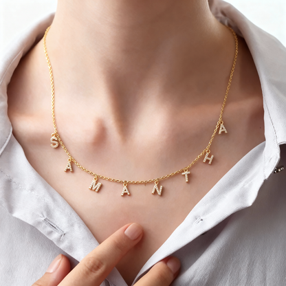 Collana con nome "Sparkles"