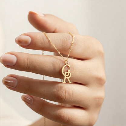 Collana con Iniziale "Monogramma"