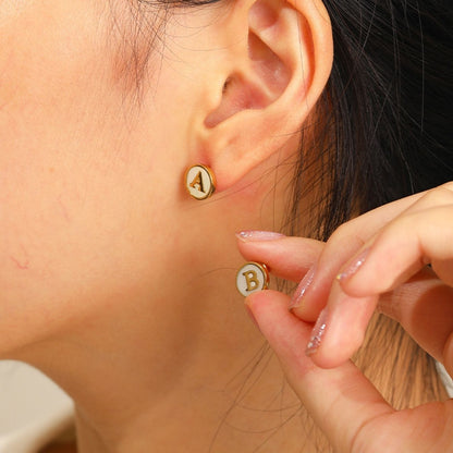 Orecchini con Iniziali "Vintage"