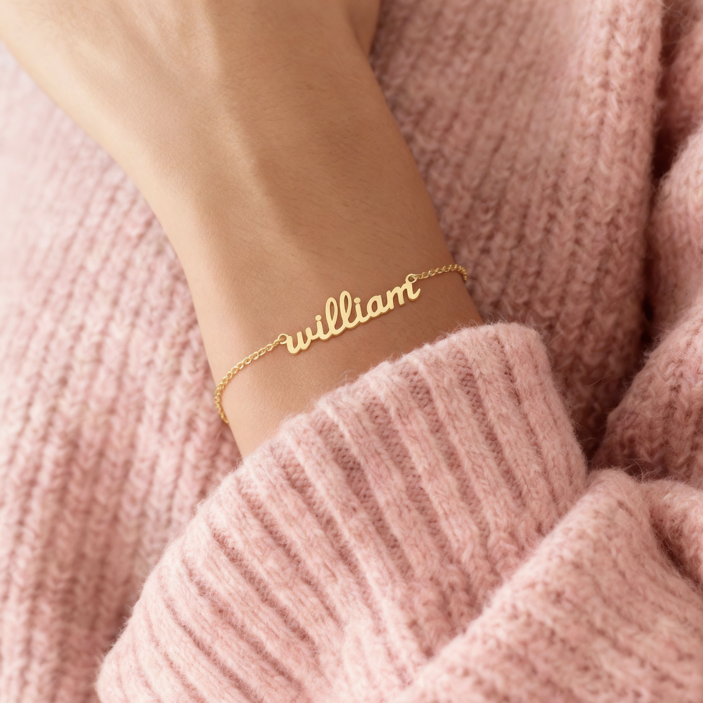 Bracciale con nome "Wonderful"