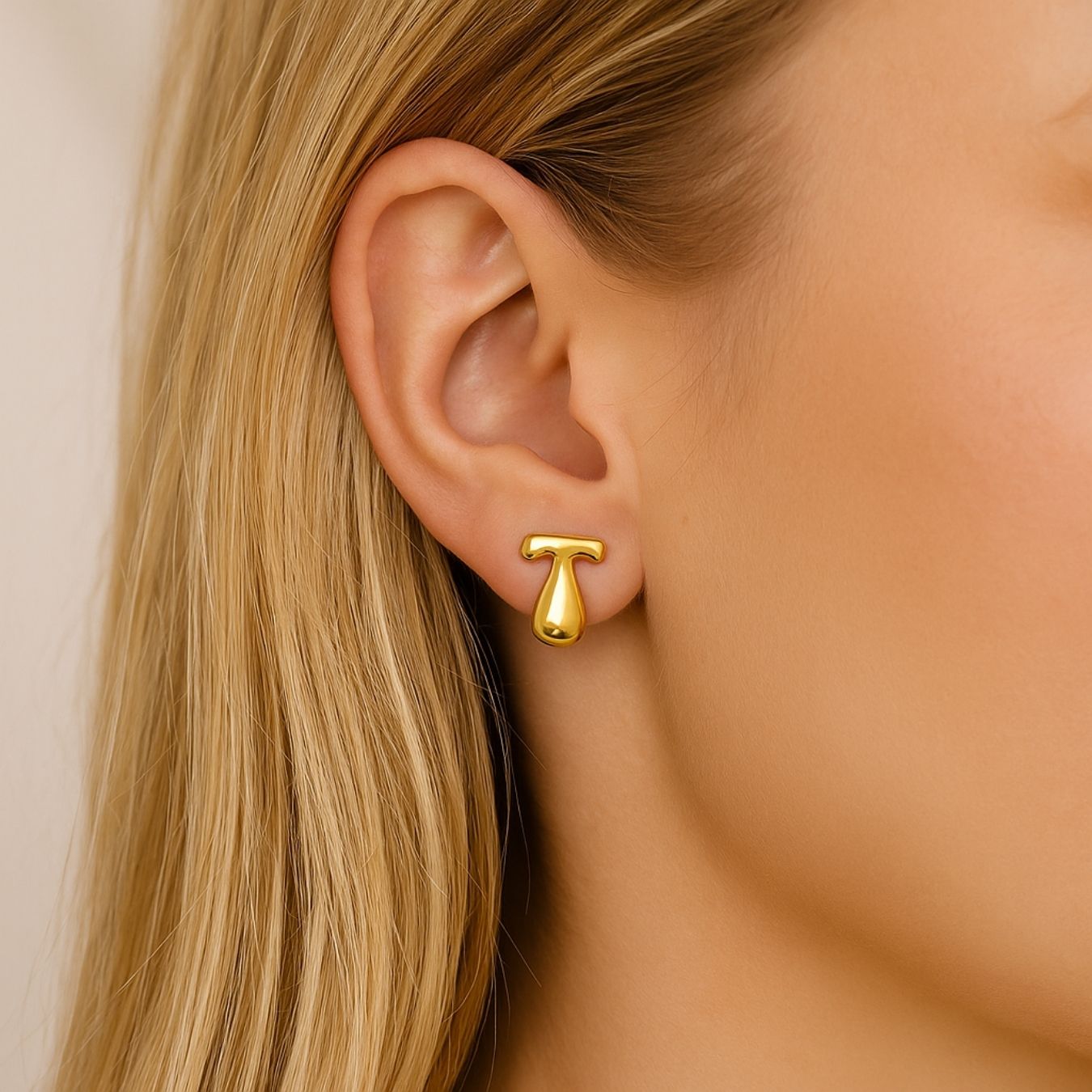 Orecchini Iniziali "Luxe Bubble"