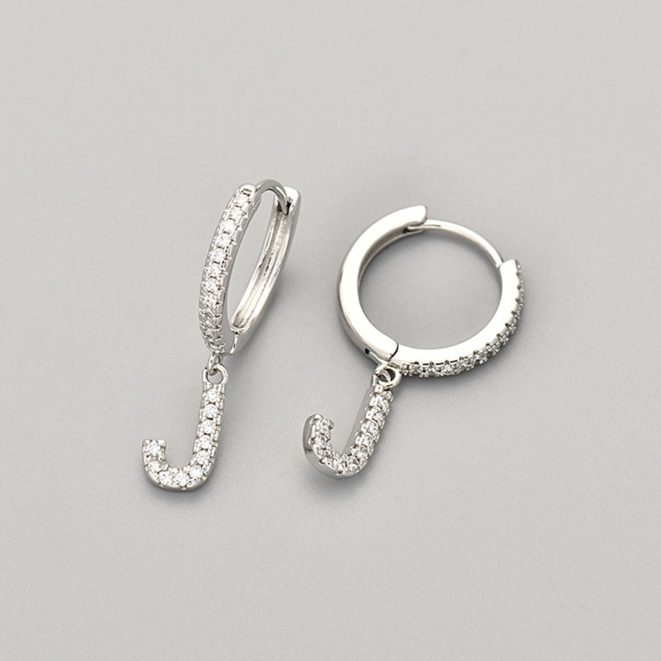 Orecchini con Iniziali "Cristallo"