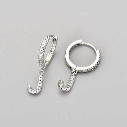 Orecchini con Iniziali "Cristallo"