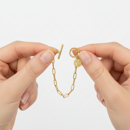 Bracciale Iniziale "Chic Charm"