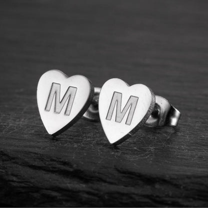 Orecchini Iniziali "Cuore Chic"