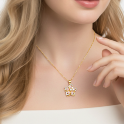 Collana "Twist & Bloom"